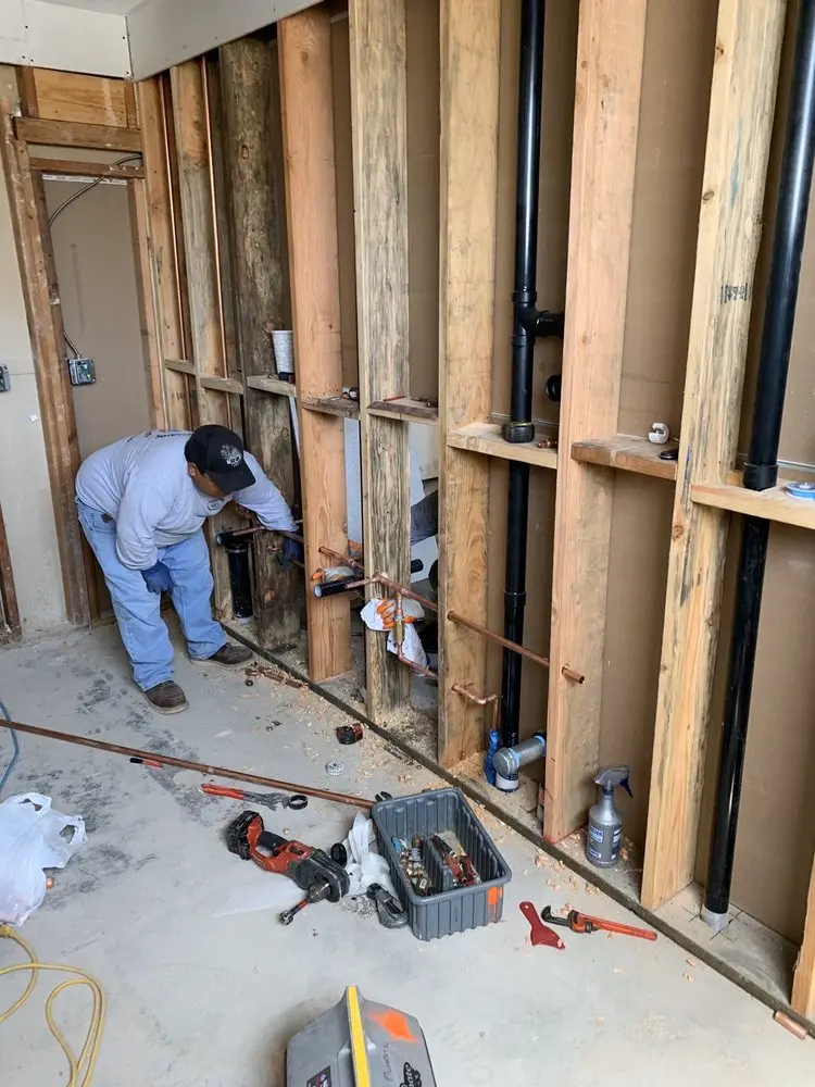 Commercial rough-in plumbing for Trenchless Sewer Repair in Royal Oaks